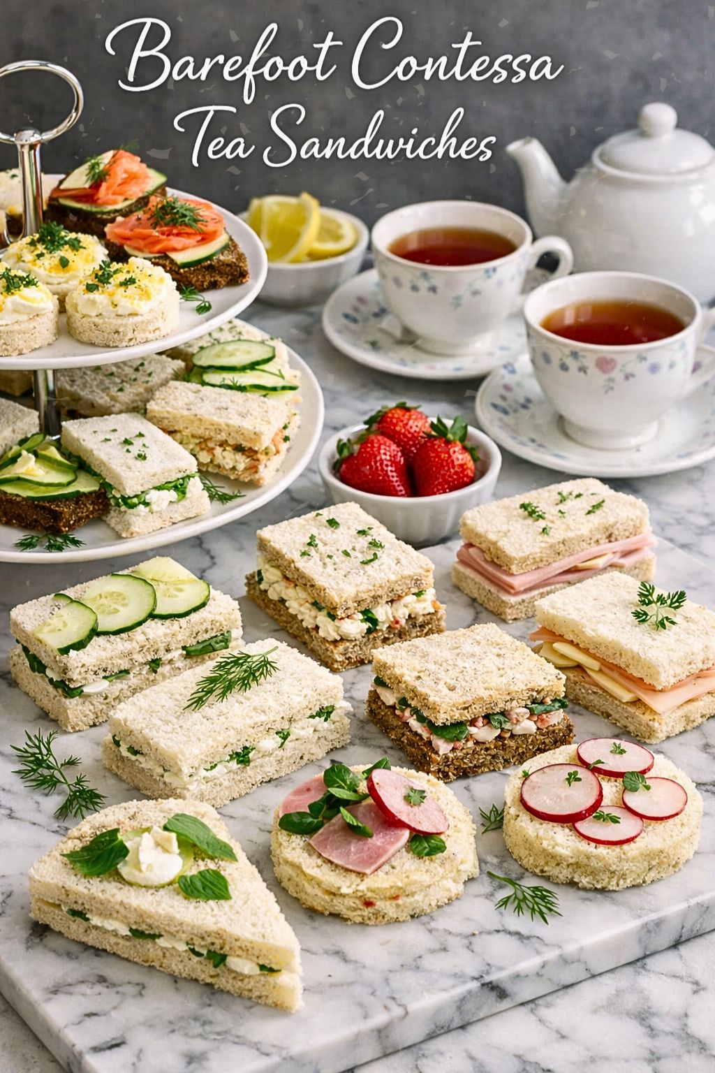 Barefoot Contessa Tea Sandwiches