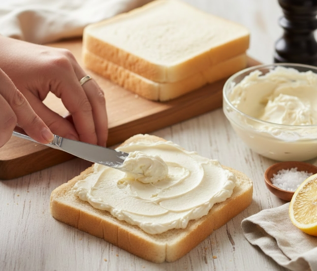 Spread the mixture