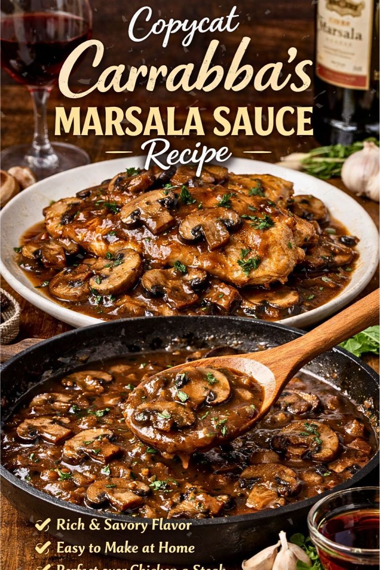 Carrabbas Marsala Sauce Recipe