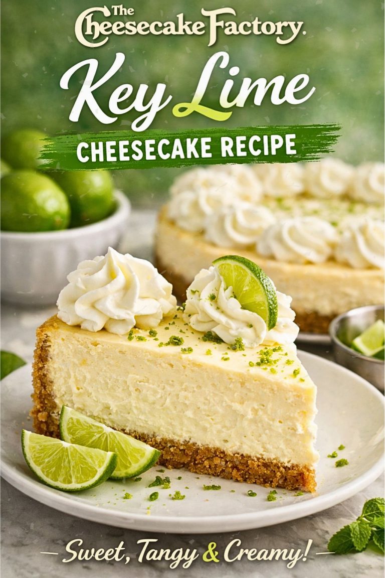 Cheesecake Factory Key Lime Cheesecake Recipe