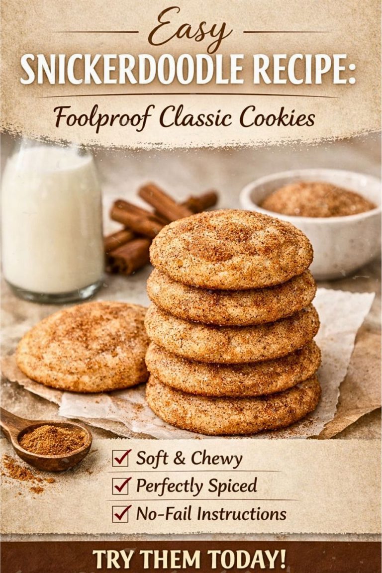 Easy Snickerdoodle Recipe: Foolproof Classic Cookies