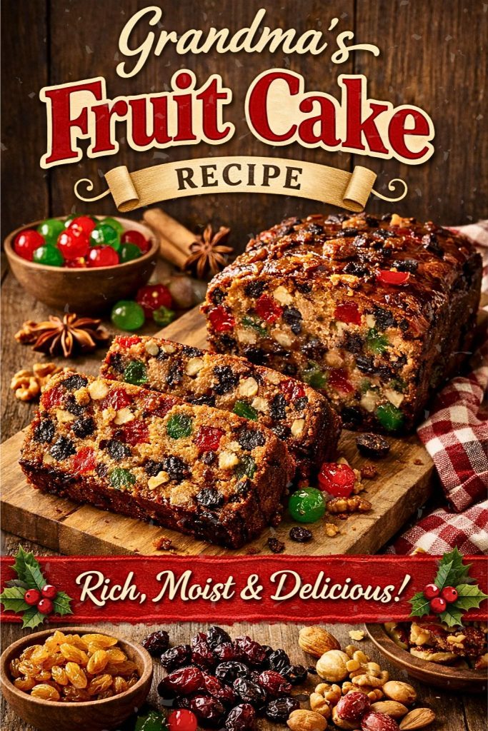 Grandmas Fruit Cake Recipe