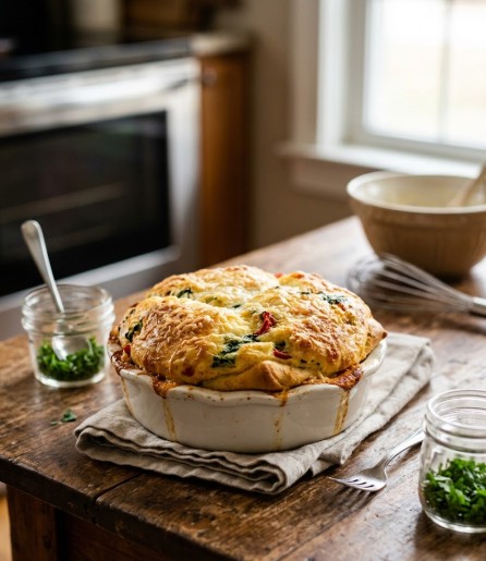 How to Make Panera’s Four Cheese Soufflé