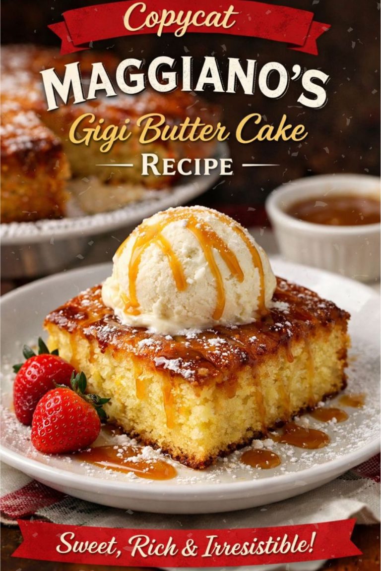 Maggiano’s Gigi Butter Cake Recipe