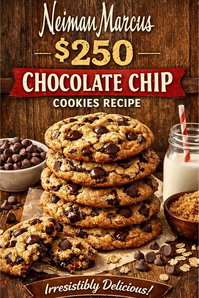 Neiman Marcus 250 Chocolate Chip Cookies Recipe