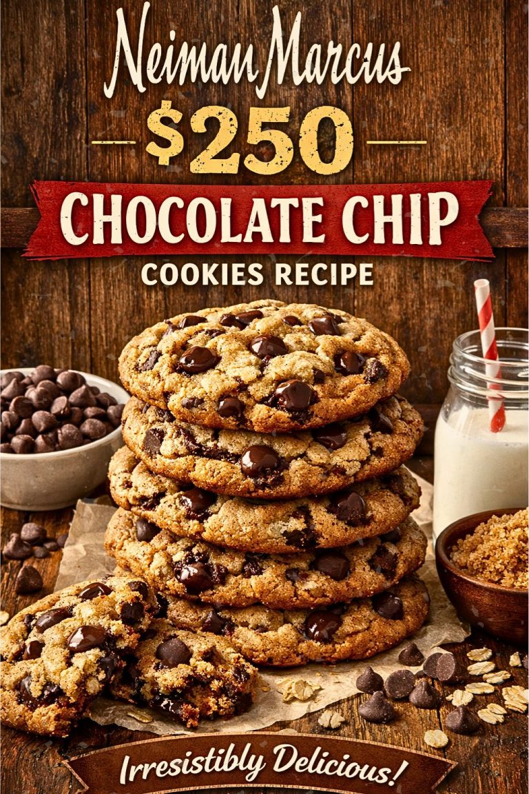 Neiman Marcus 250 Chocolate Chip Cookies Recipe