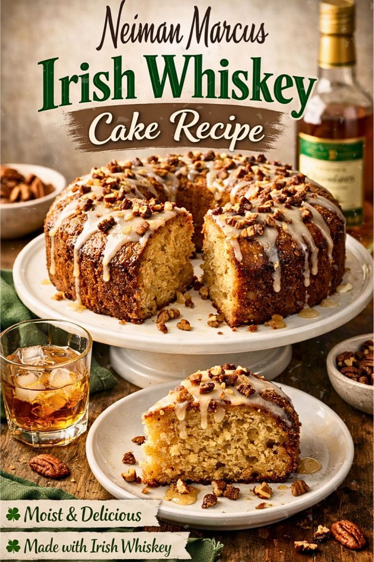 Neiman Marcus Irish Whiskey Cake Recipe