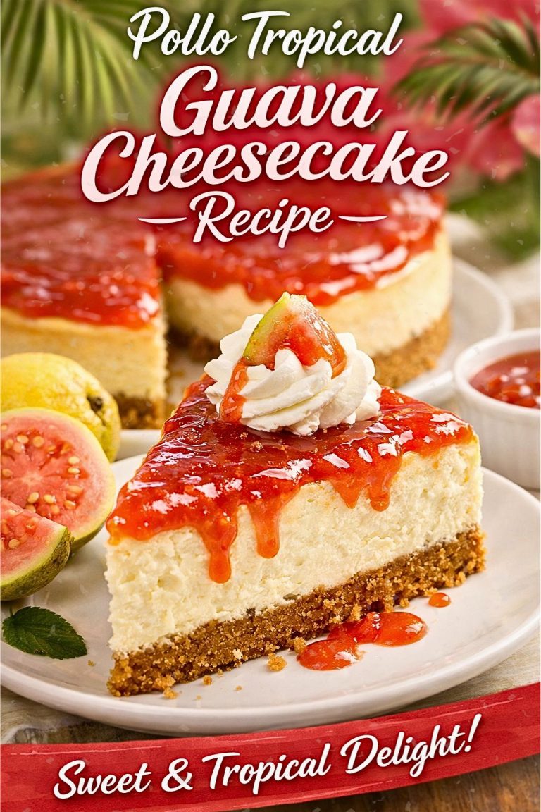 Pollo Tropical Guava Cheesecake Recipe