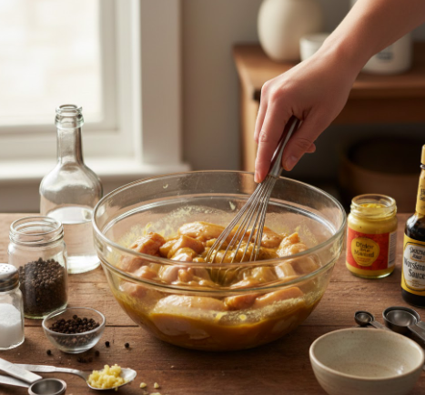 Step 1: Marinate the Chicken