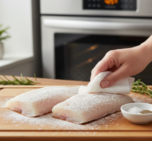 Step 1 — Preheat and Season
