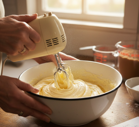 Step 2: Beat Butter and Sugar