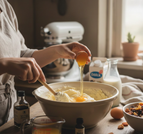 Step 3: Mix in the Wet Ingredients
