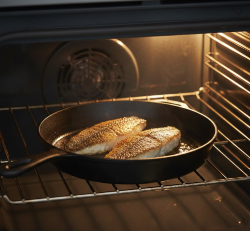 Step 3 — Finish in the Oven