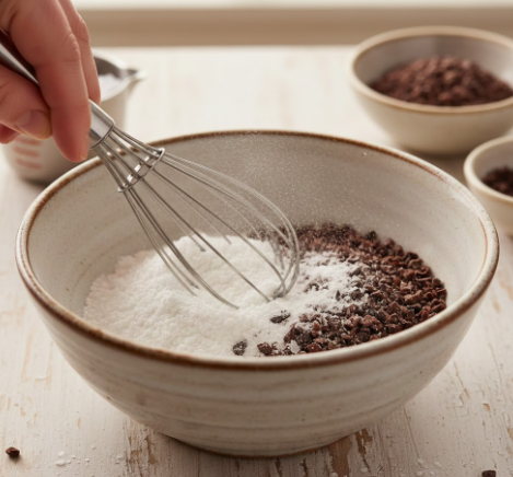 Step 4: Blend the dry mix