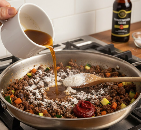 Step 4: Thicken and Flavor the Filling