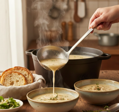 Step 8: Ladle and Serve