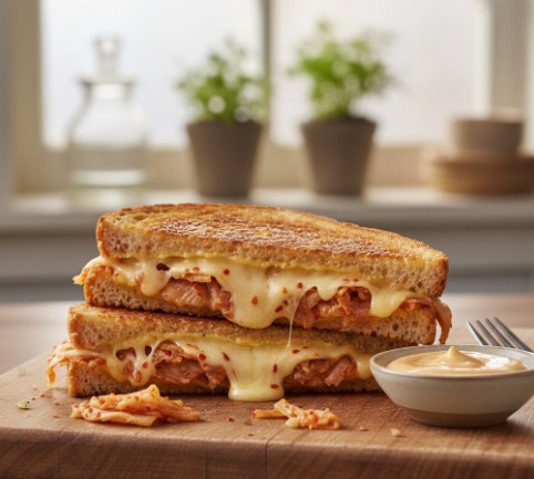 7. Kimchi Grilled Cheese Sandwich