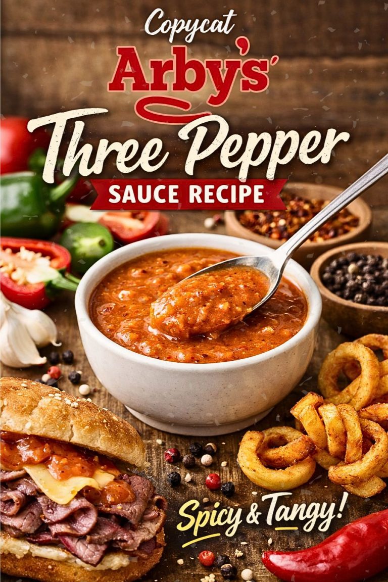 Arby’s Three Pepper Sauce Recipe