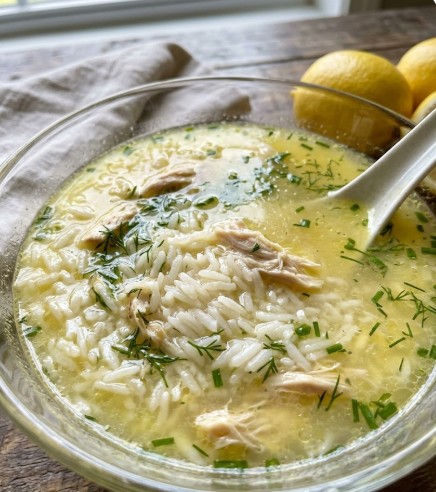 Best Rice for Lighter Lemon Rice Soup: Long-Grain White Rice