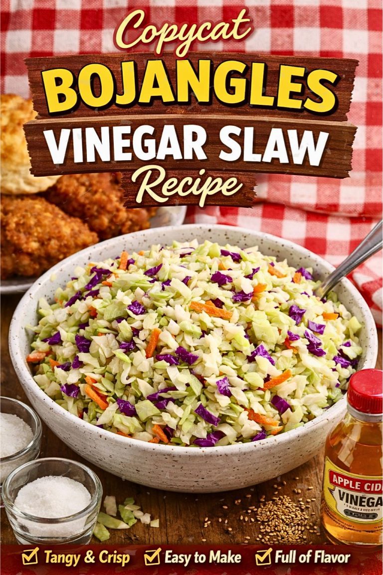 Bojangles Vinegar Slaw Recipe
