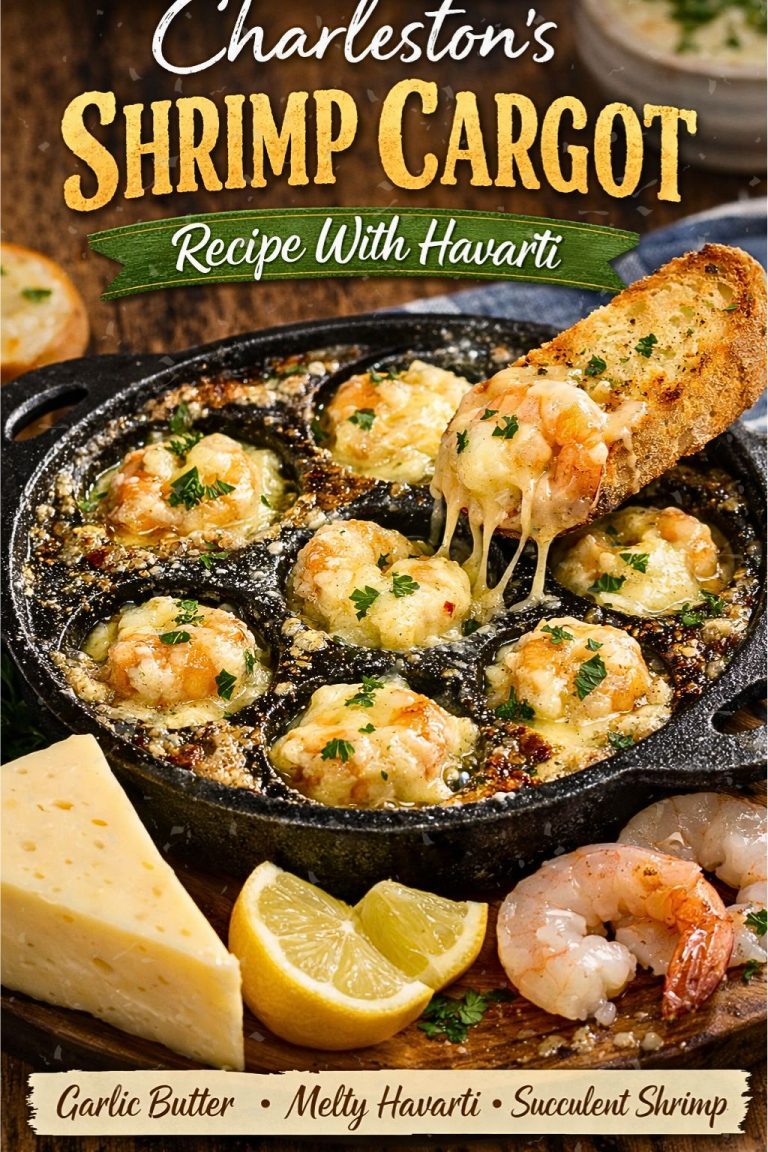 Charleston’s Shrimp Cargot Recipe With Havarti