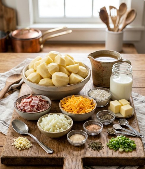 Chicken Salad Chick Loaded Potato Soup Ingredients