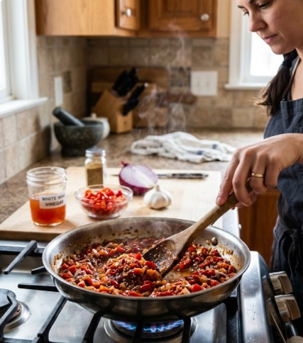 How I Make Jersey Mike’s Hot Chopped Pepper Relish