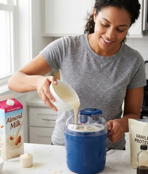 How I Make Protein Ice Cream in the Dash My Mug