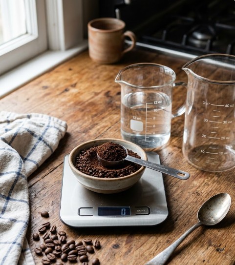 How I Measure Coffee and Water