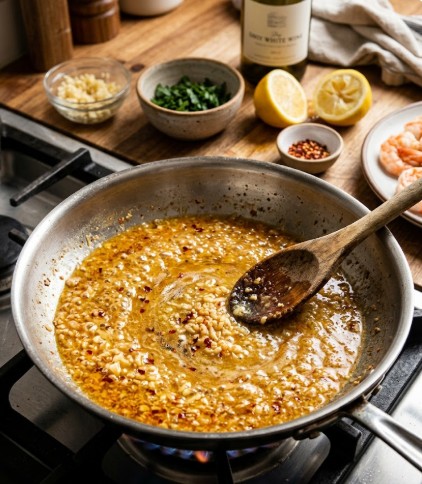 How To Make Scampi sauce?