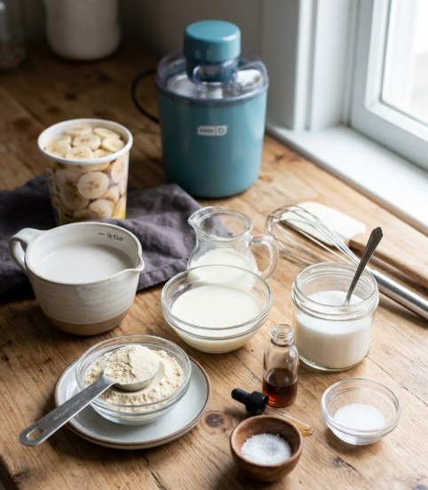 Key Ingredients in Dash My Mug Protein Ice Cream