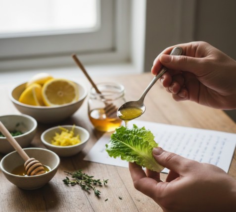 Tasting and Adjusting Flavors