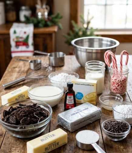 Village Inn Candy Cane Pie Ingredients